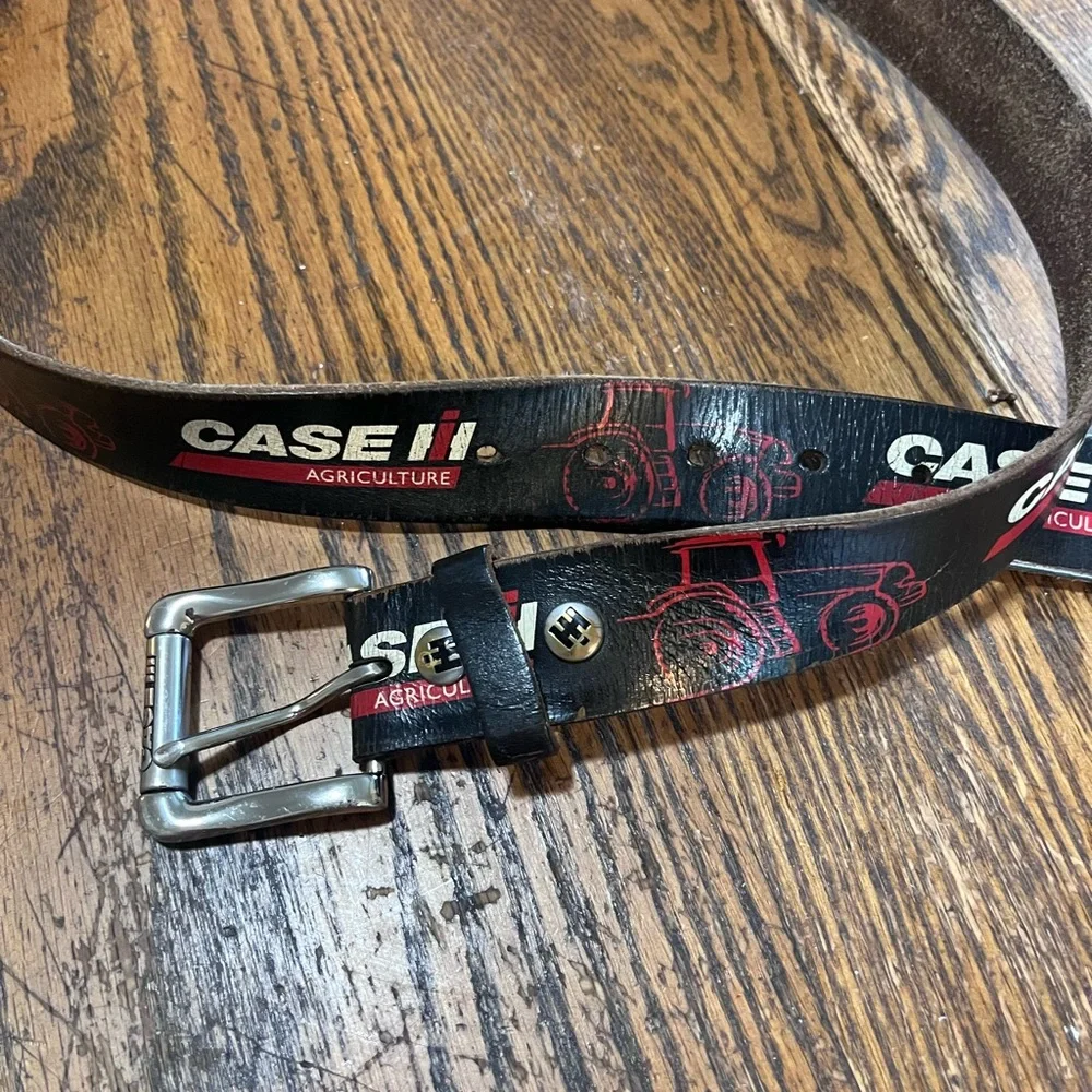 Case IH agricultural leather belt